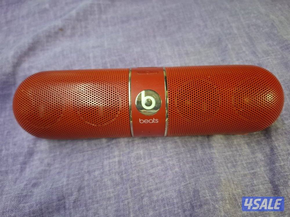 BEATSPILL BY DR.DRE BLIETOOTH SPEAKER RED COLOR WIRELESS SPEAKER0