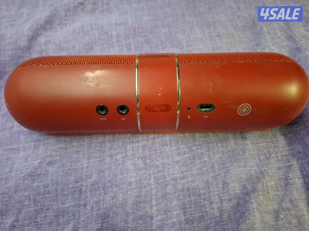 BEATSPILL BY DR.DRE BLIETOOTH SPEAKER RED COLOR WIRELESS SPEAKER2