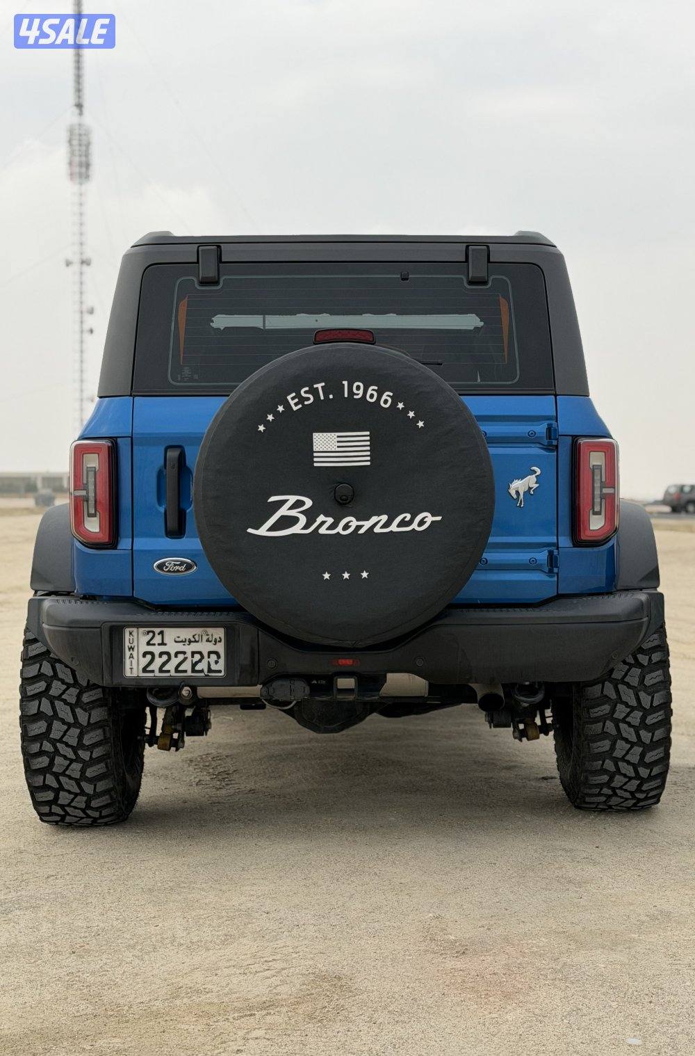 للبيع فورد برونكو بادلاندز ساسكواتش موديل 2021 تحت الكفاله لغاية 20270