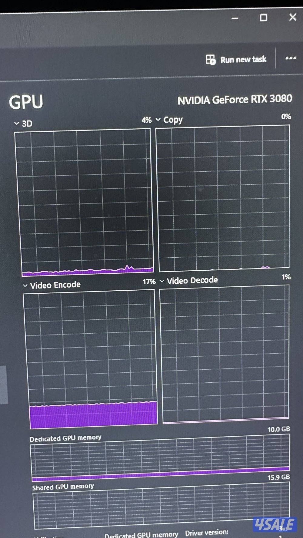 للبيع بي سي RTX 3080 zotac gaming2