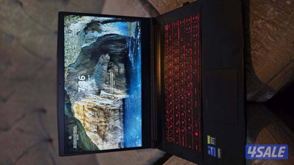 MSI GF63 corei7 ,32 GB RAM , 1 TB SSD , RTX 3050.  4 GB GPU0