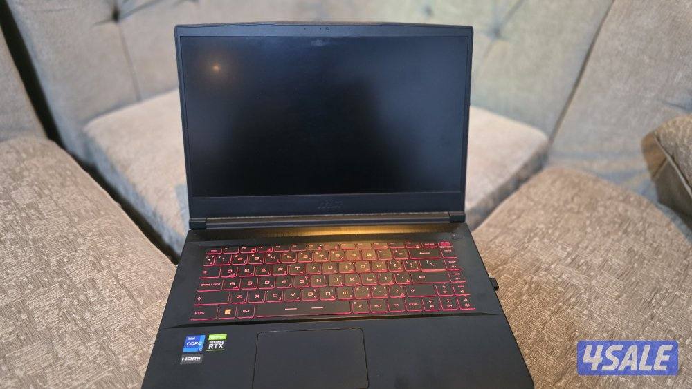 MSI GF63 corei7 ,32 GB RAM , 1 TB SSD , RTX 3050.  4 GB GPU4