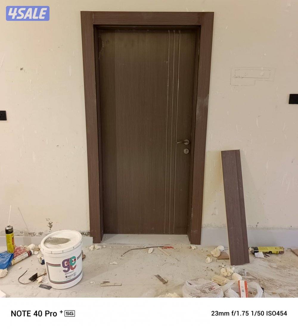 ابواب Pvc جمله جاهزة بدون تركيب للمقاولين والشركات والقسائم1