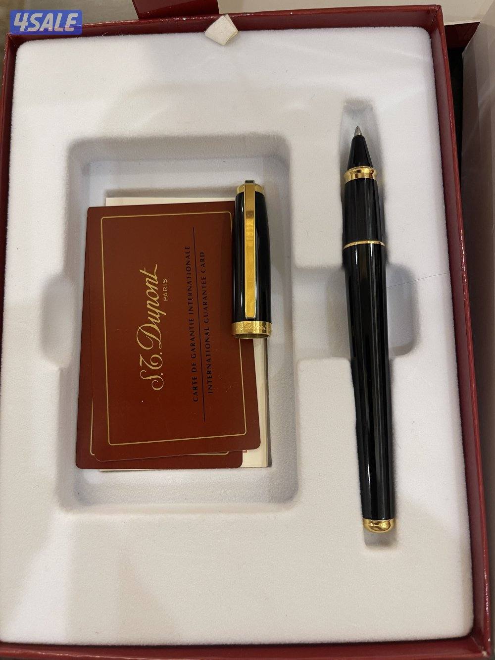 قلم إس .تي . ديبون مع حافظة مفاتيح - مداليا اصلي1