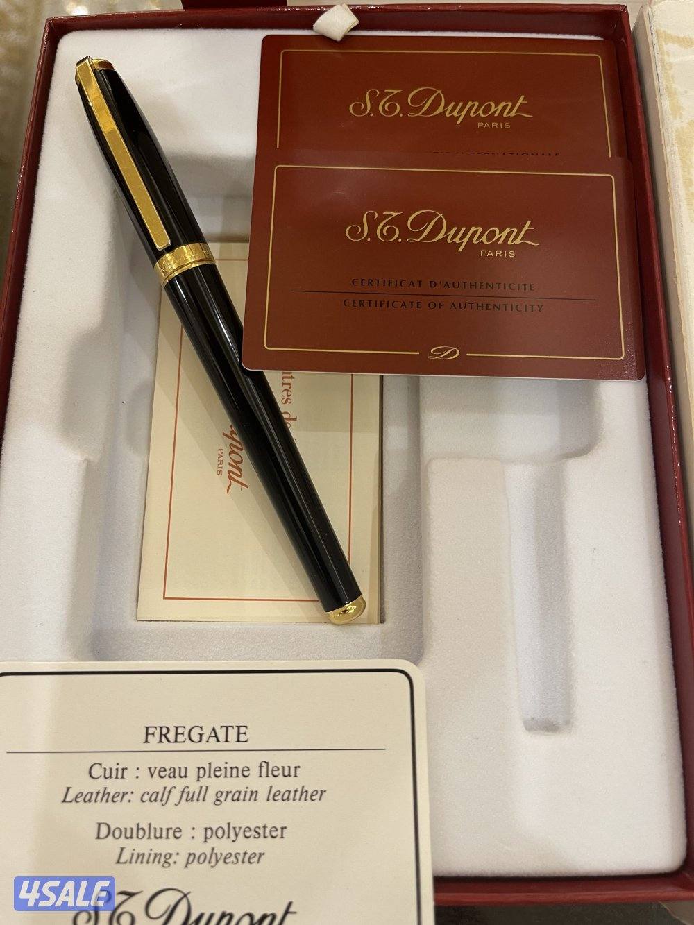 قلم إس .تي . ديبون مع حافظة مفاتيح - مداليا اصلي2