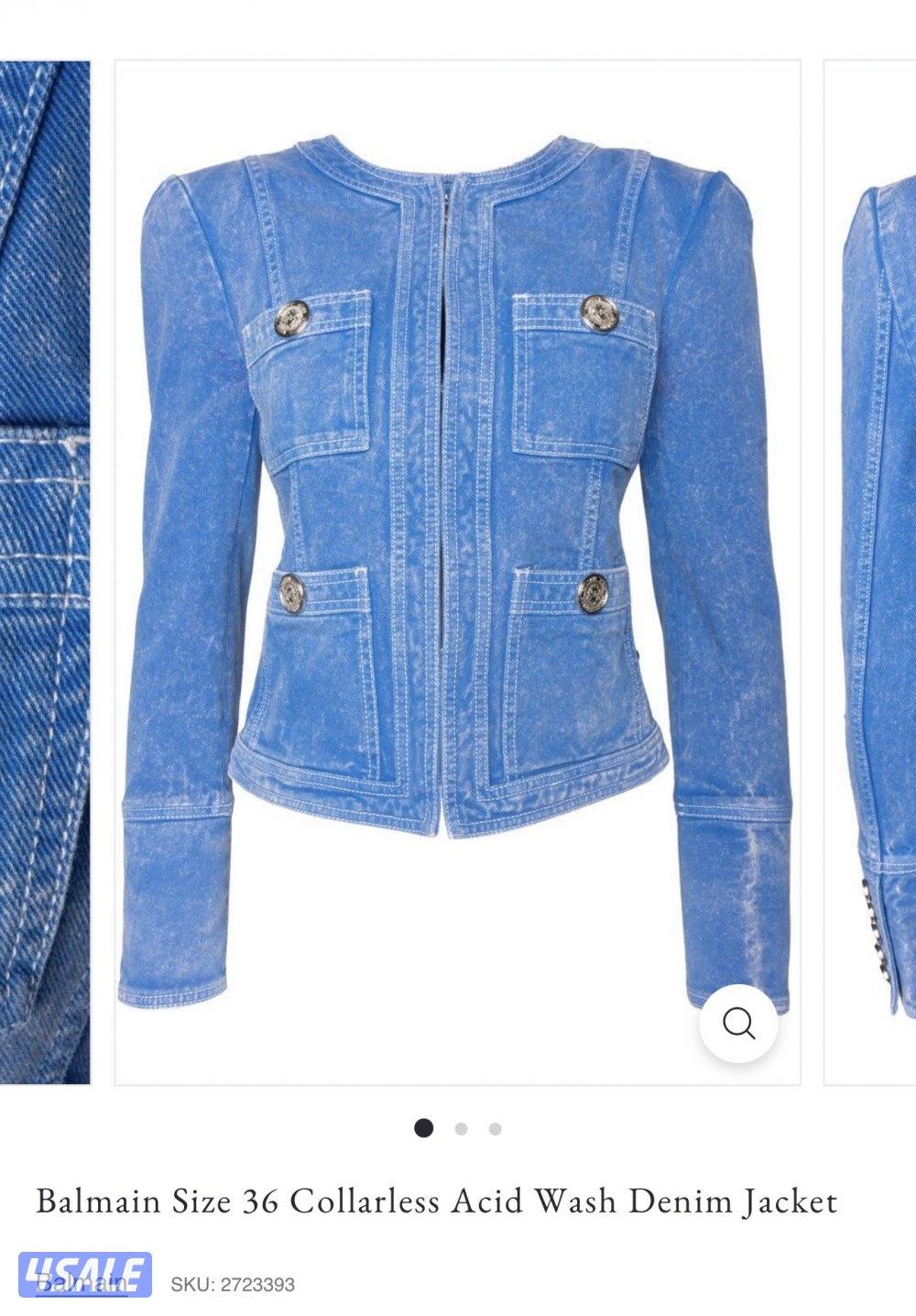 Jacket original balmain used once0