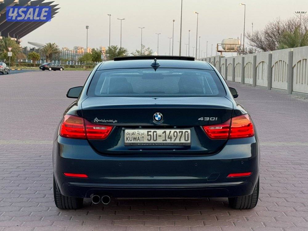 للبيع بي ام 430i فل اوبشن توين تيربو كامل مواصفات داخليه تان7