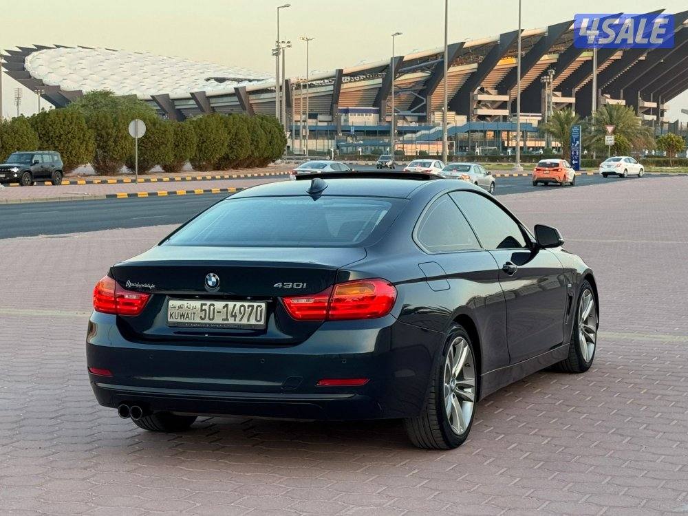 للبيع بي ام 430i فل اوبشن توين تيربو كامل مواصفات داخليه تان6