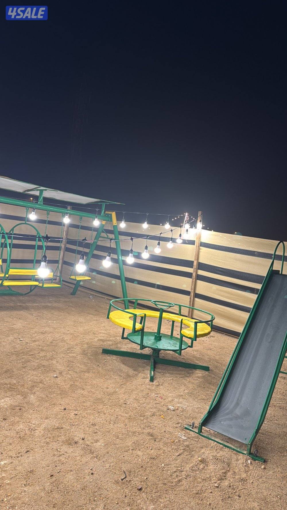 مخيم ريدوس - قعدة تحت العريش جلسة أرضية مع موقد نار 🔥 ومرجيحة15