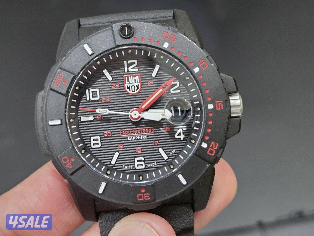 Luminox ساعة لومينوكس اصلية بحالة ممتازة1