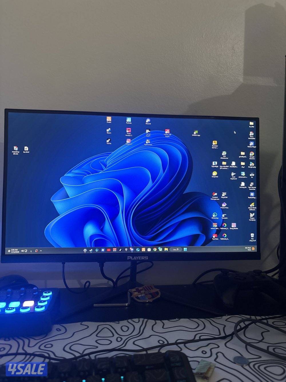 شاشة قيمنق 120 فريم2