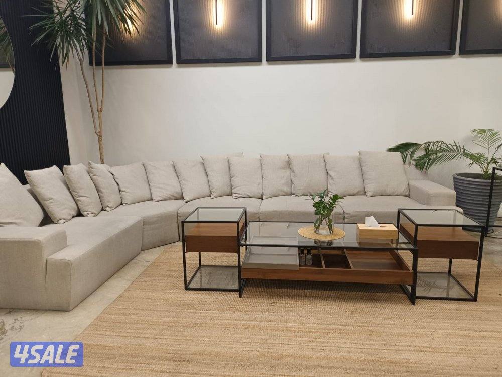 L shape sofa Lounge0