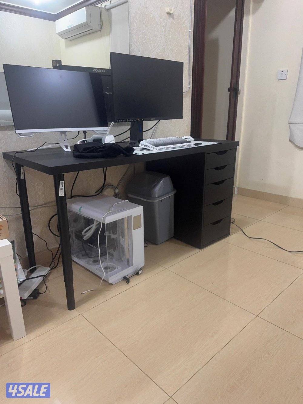 للبيع pc مع ٢ شاشه3