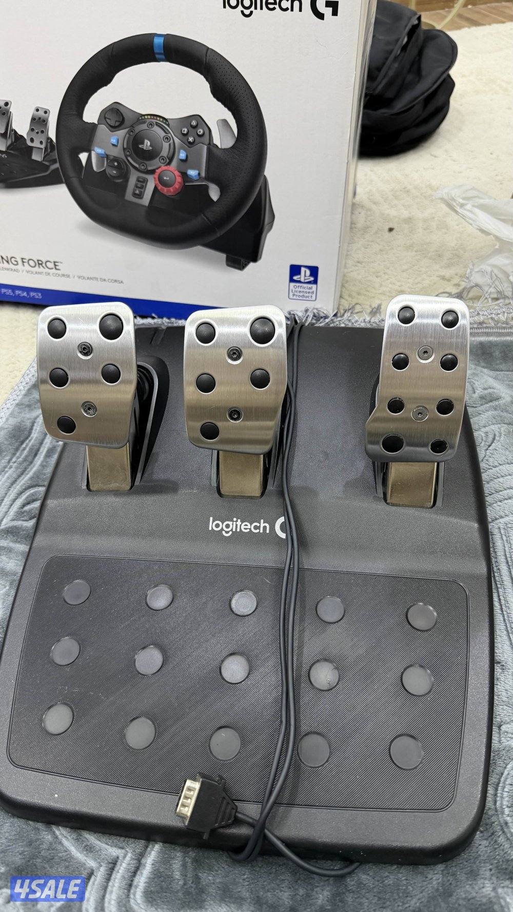 سكان لوجيتك سوني عجلة السباق لوجيتيك جي 29 درايفنج فورس لجهاز بلا4