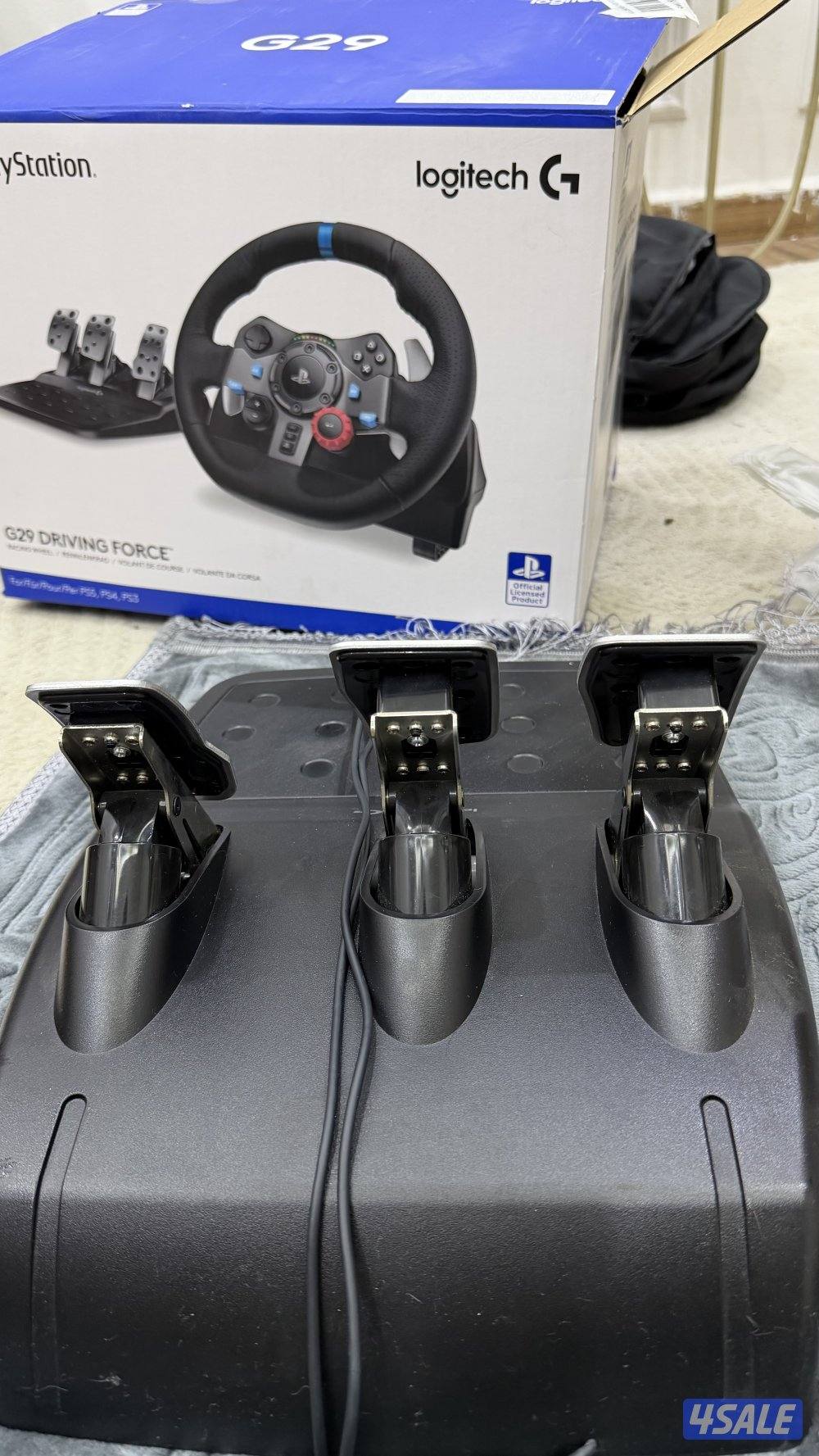 سكان لوجيتك سوني عجلة السباق لوجيتيك جي 29 درايفنج فورس لجهاز بلا5