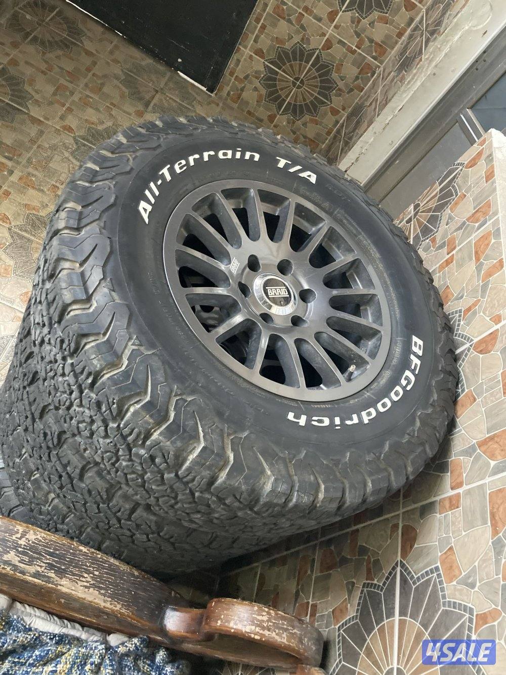 للبيع رنقات برايد الاصلية معا توايرهم حجم 17 - 6 براقي2