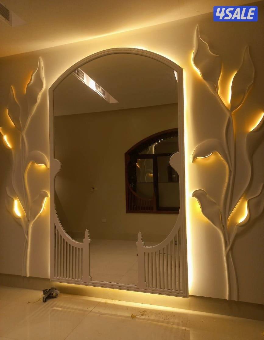 اعمال ديكورات الحديث وتفصيل كبدات خشبيه وتصليح ابواب تركيب بديل الخشب8