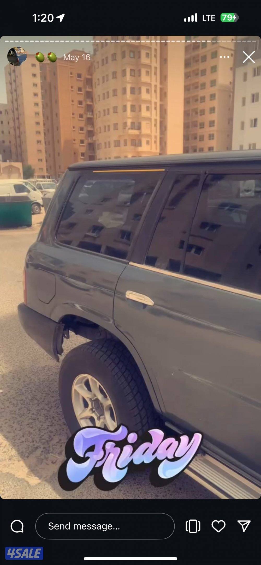 للبيع نيسان باترول سافاري موديل 19996