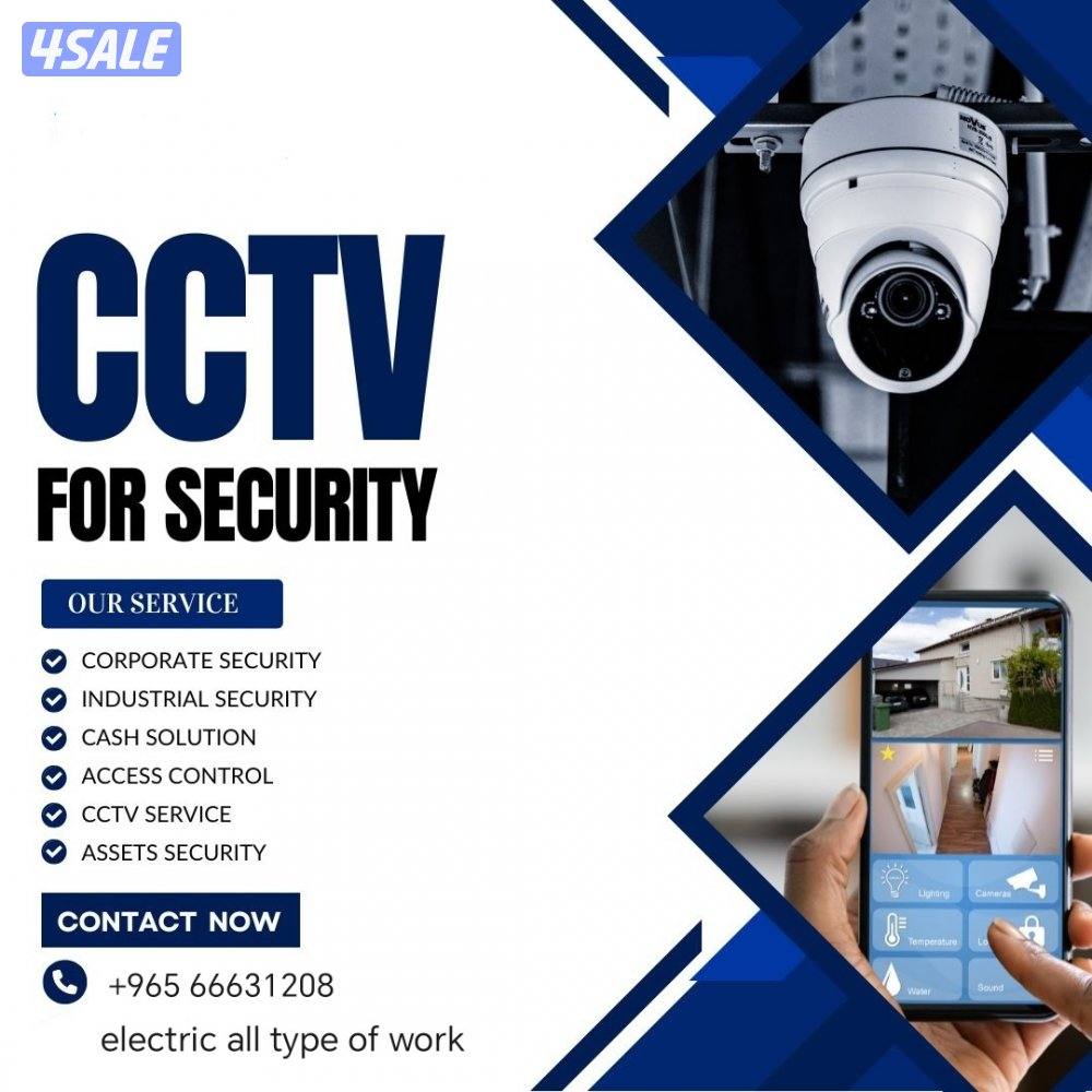 cctv camera and all type of access all type of electric work0