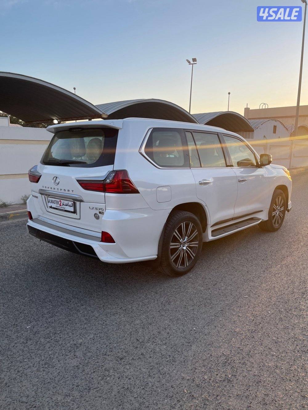 لكزس LX570 وارد قطر فحص جير مكينه شاصي البدي قطعتين2