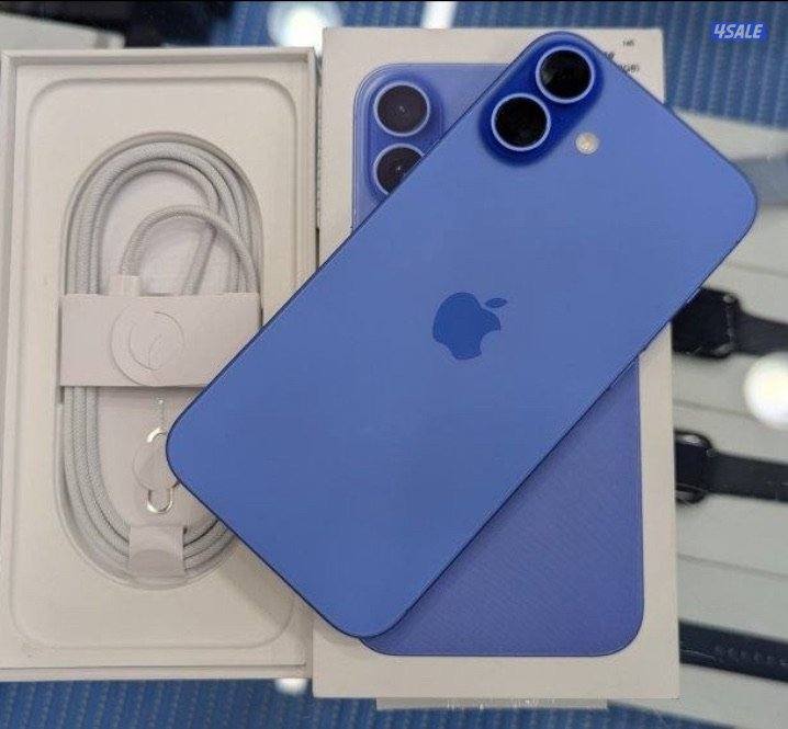 بيع ايفون16بلس256جديد غير مستعمل بالكرتون2