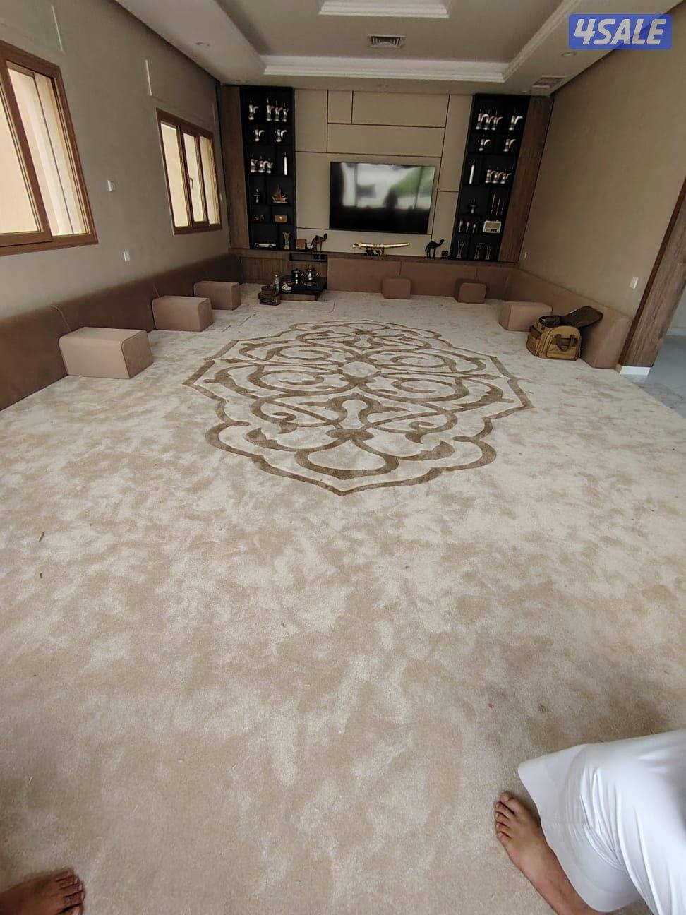 للبيع سجاد تركي ساده ومشجر وستائر وقطعة وكنب11