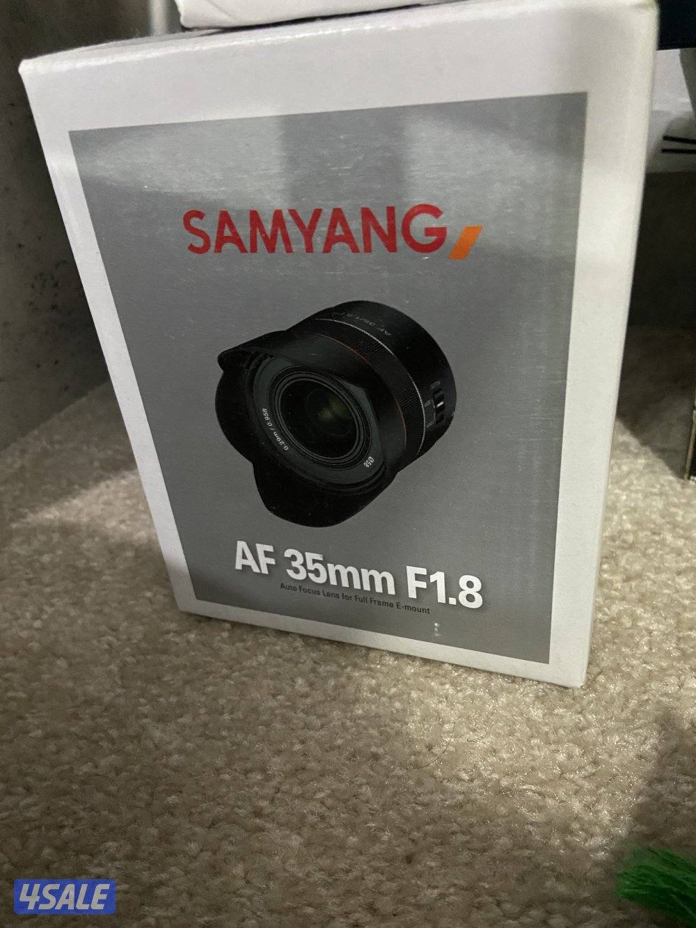كاميرا Sony a7r ii مع عدسة Samyang واكسسوارات عديدة0