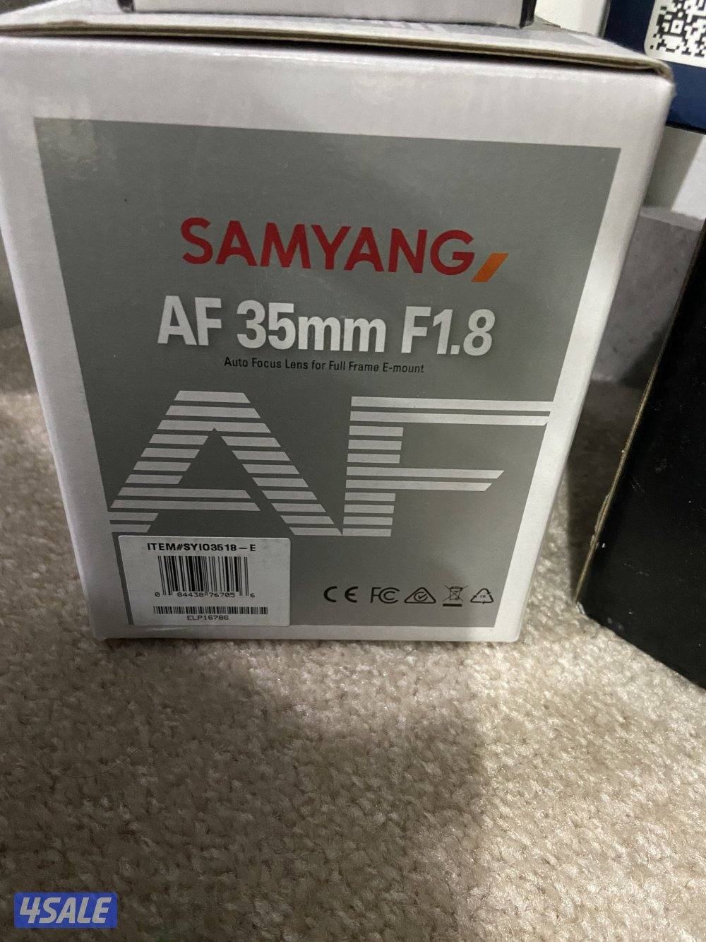 كاميرا Sony a7r ii مع عدسة Samyang واكسسوارات عديدة2