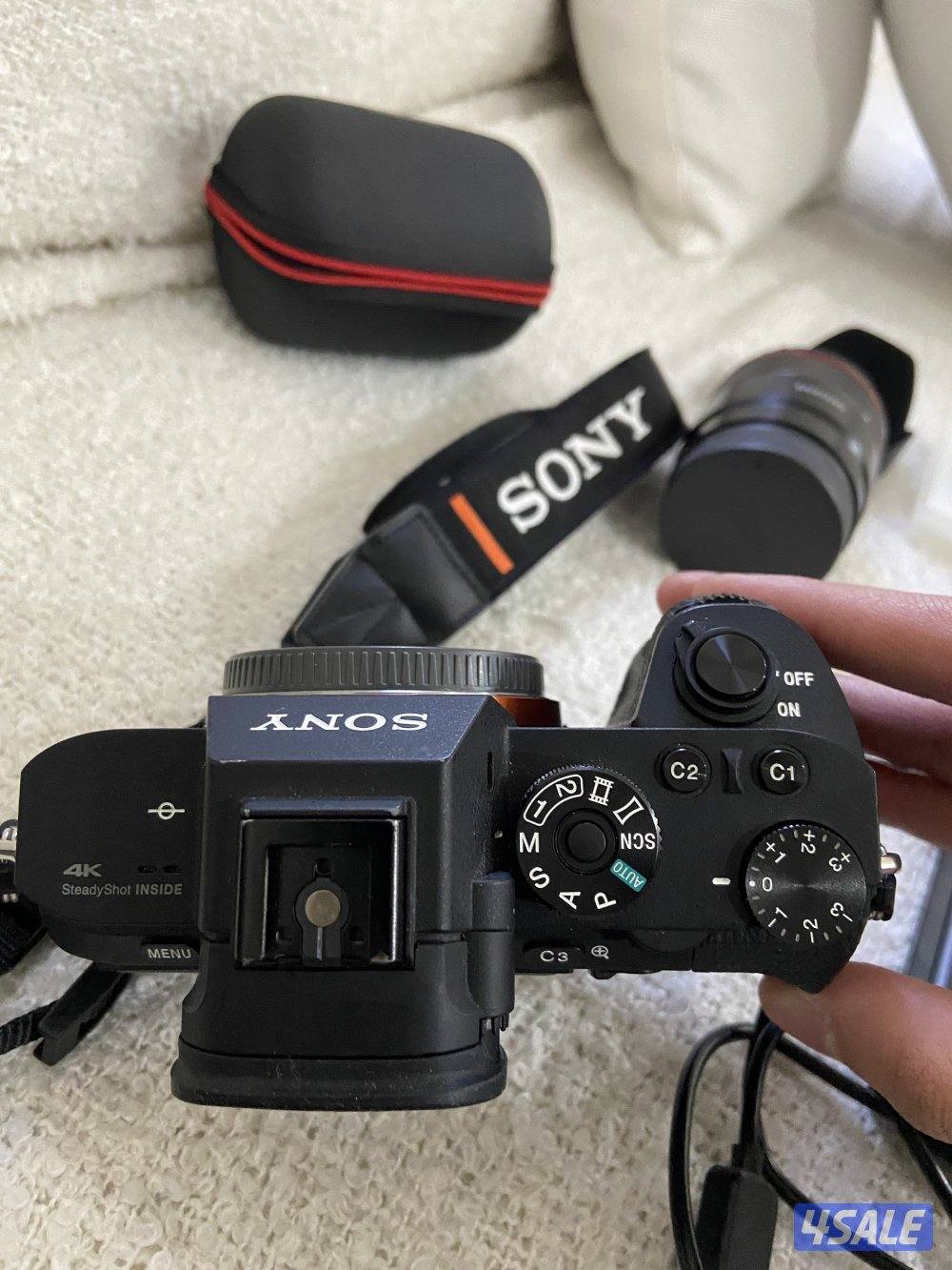 كاميرا Sony a7r ii مع عدسة Samyang واكسسوارات عديدة4
