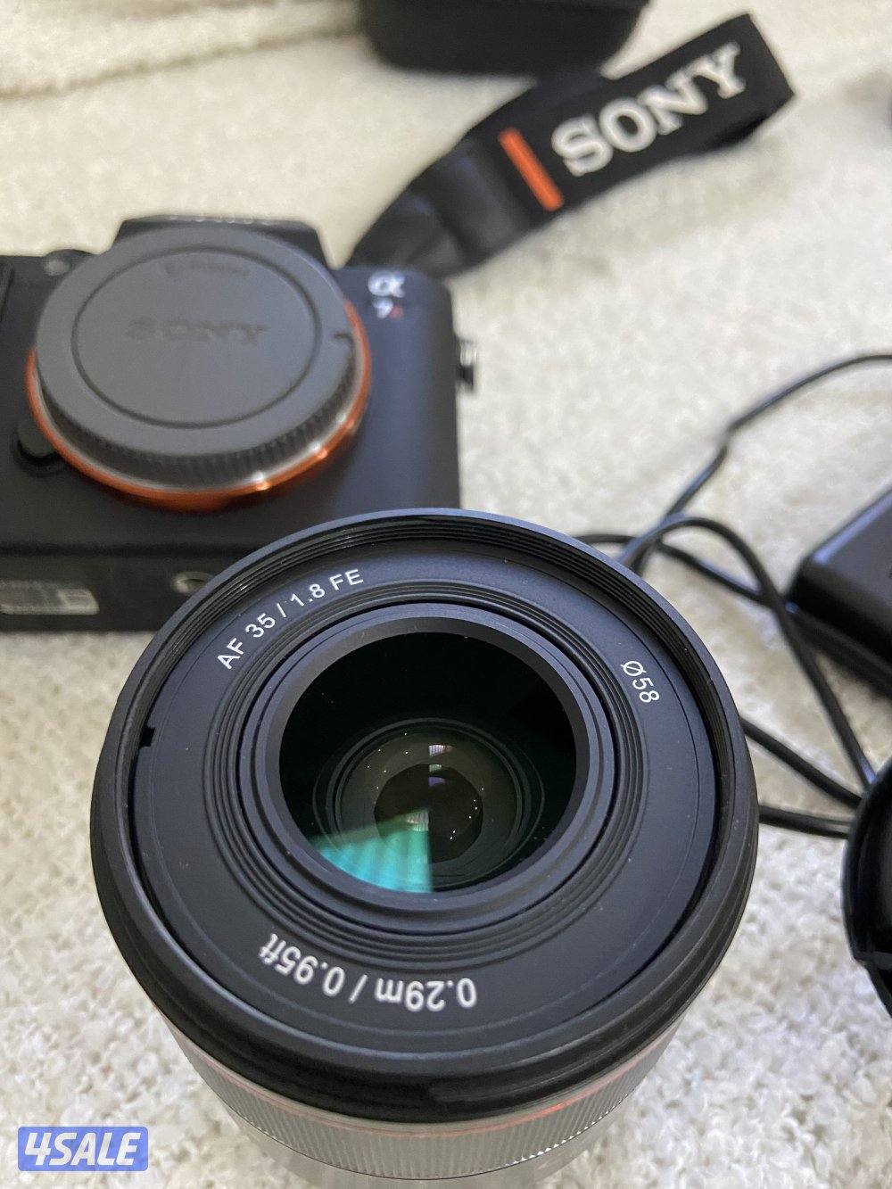 كاميرا Sony a7r ii مع عدسة Samyang واكسسوارات عديدة8