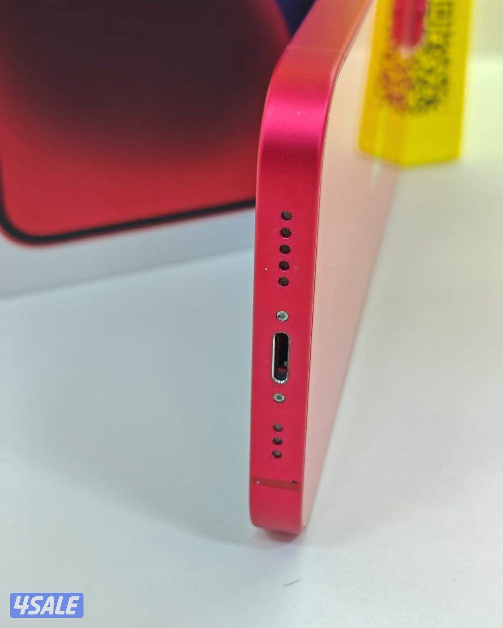 ايفون 14 – 256 جيجا – أحمر – نسبة البطارية 85% iPhone 14 256GB Red2