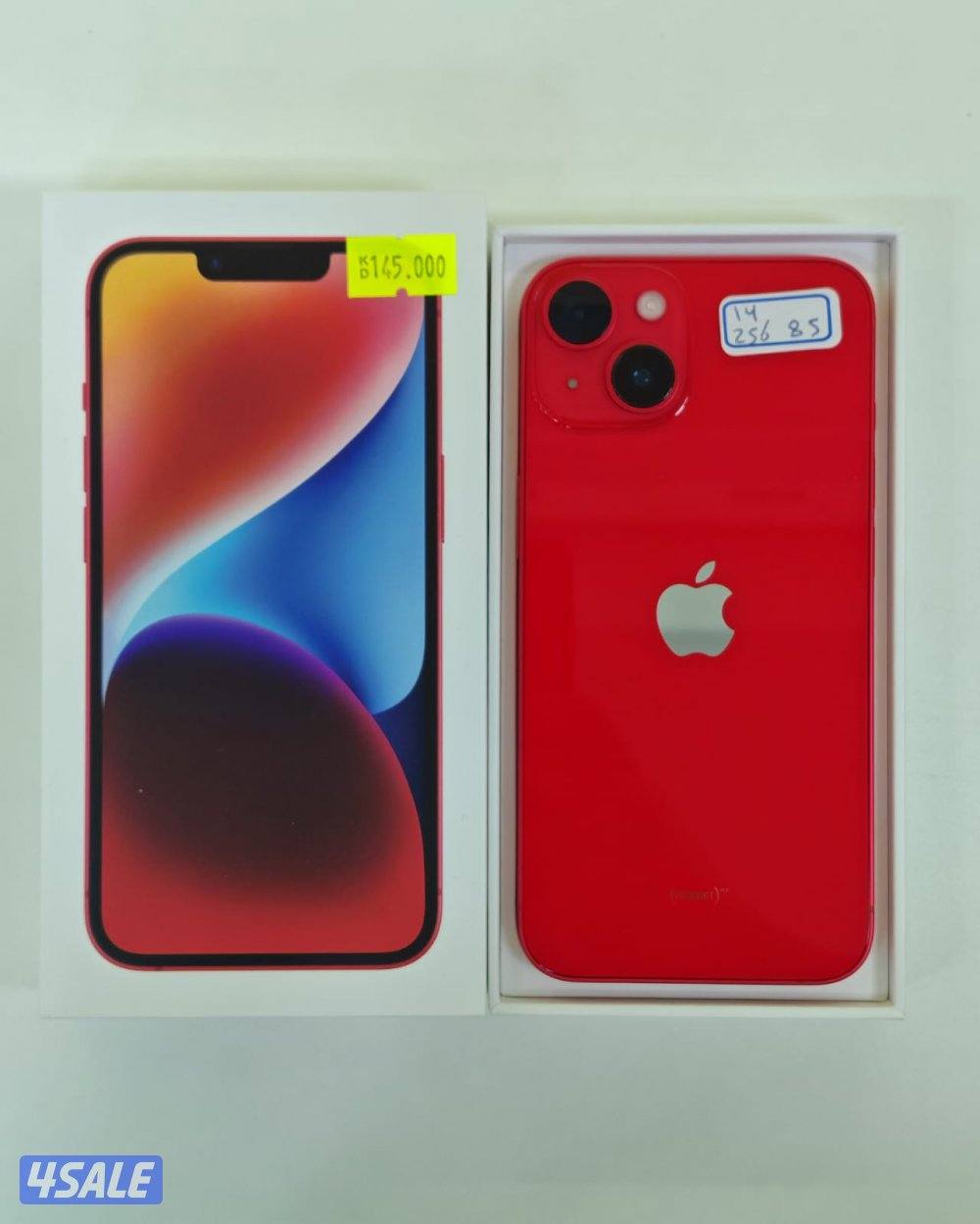 ايفون 14 – 256 جيجا – أحمر – نسبة البطارية 85% iPhone 14 256GB Red10