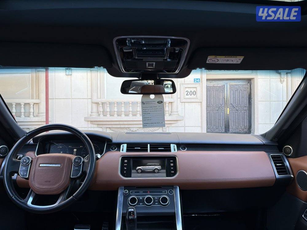 رانج روفر سبورت HSE موديل 2015 بحاله الوكاله9