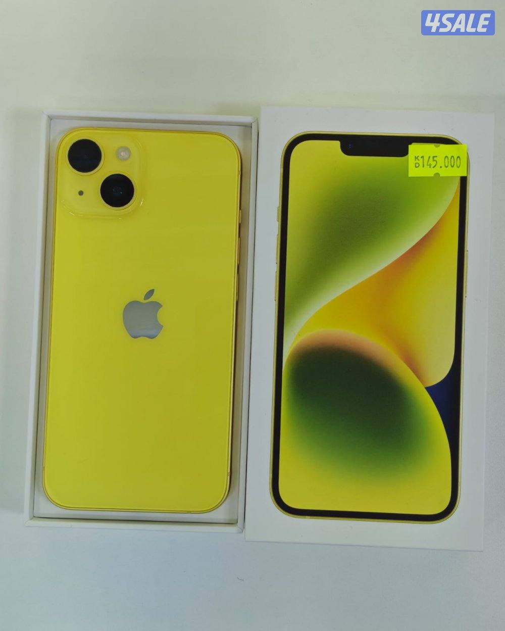 ايفون 14 – 256 جيجا – أصفر – نسبة البطارية 83% iPhone 14 256GB Yellow13