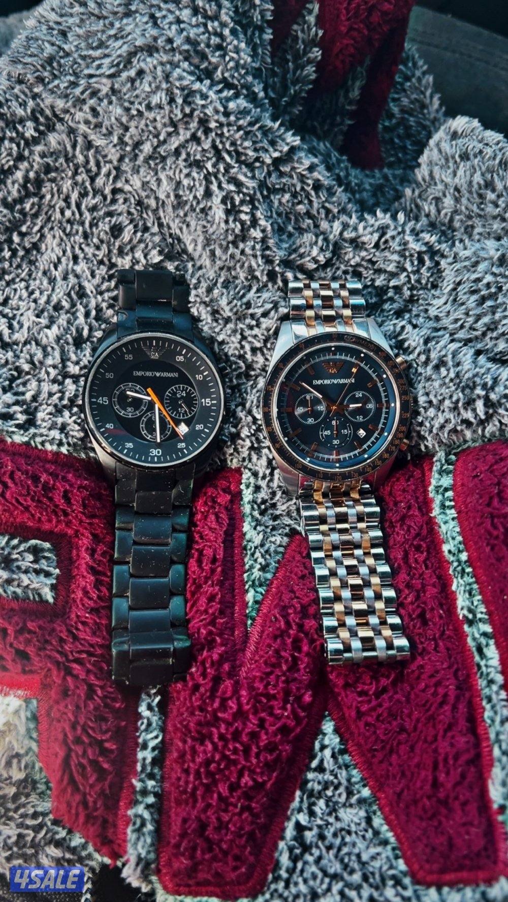 ساعتين ارمني اصلين مستعملين ماخذهم من الشركة المحل مو من شخص  اصلين0