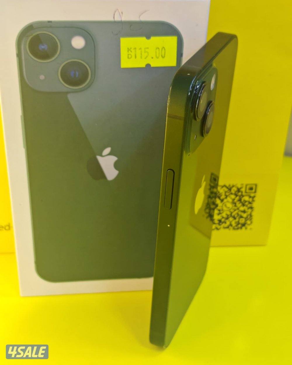 ايفون 13 ميني – 256 جيجا – أخضر – نسبة البطارية 83% iPhone 13 Mini 2564