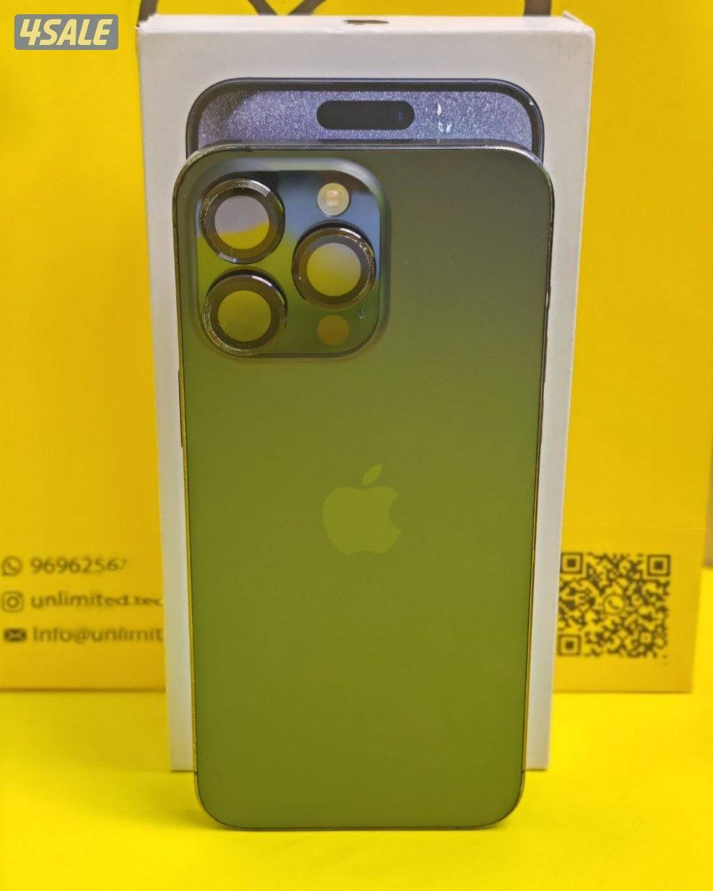 ايفون 15 برو ماكس – 256 جيجا – تيتانيوم أزرق – نسبة البطارية 84%3