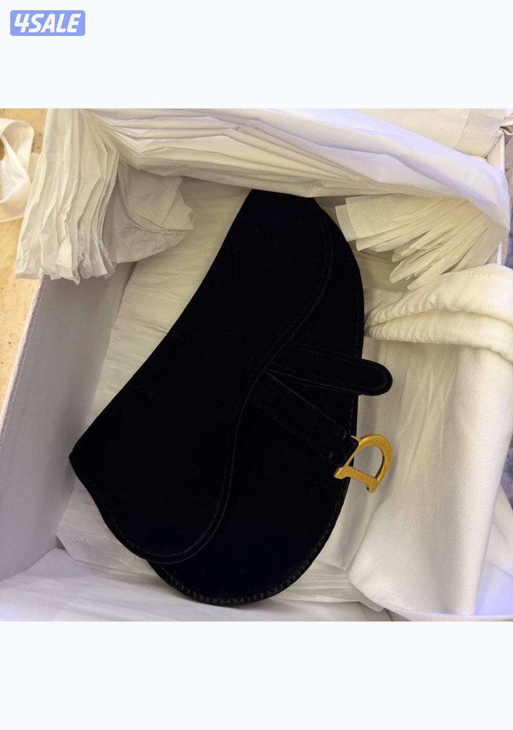 Dior - Saddle black Suede0