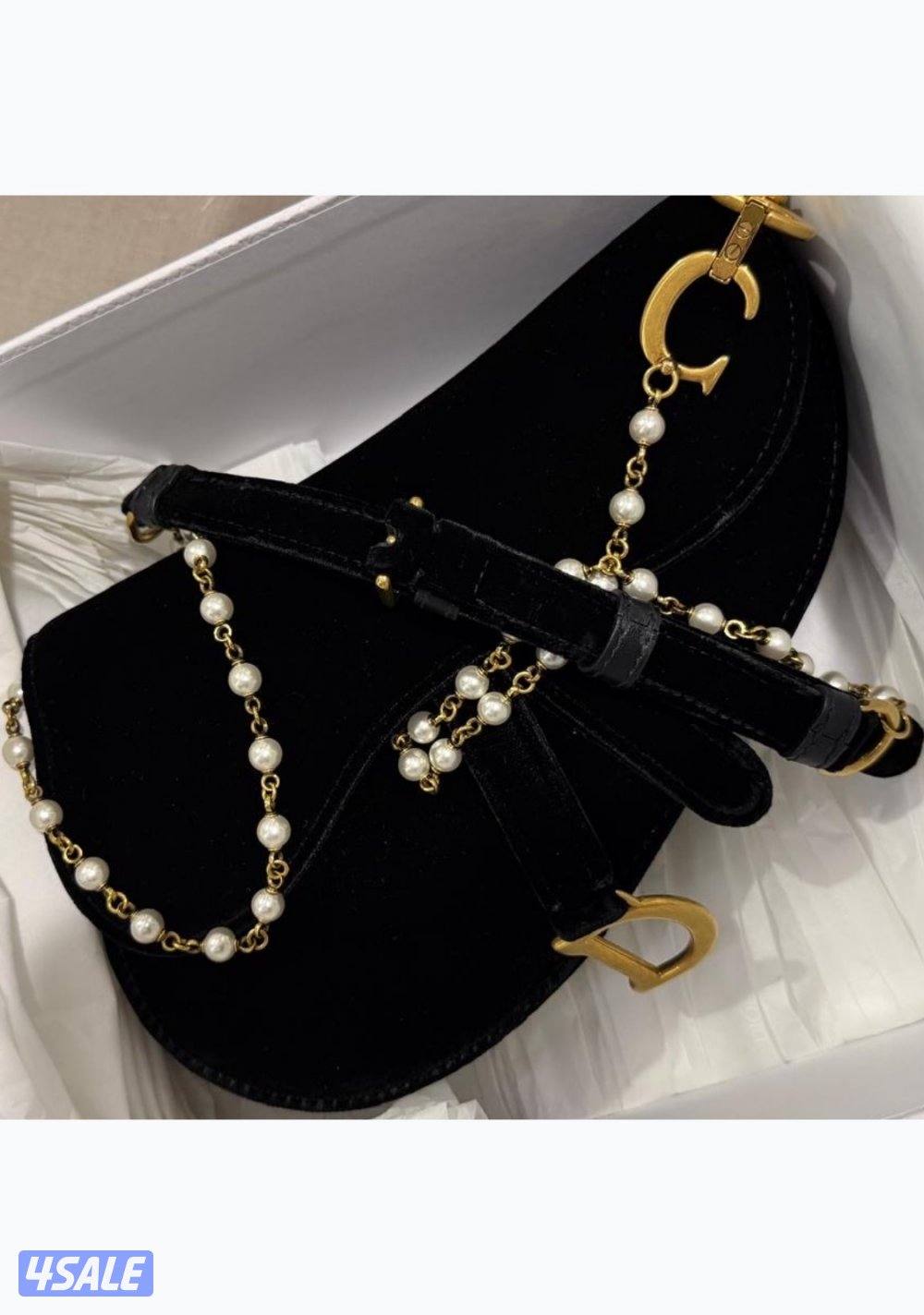 Dior - Saddle black Suede3