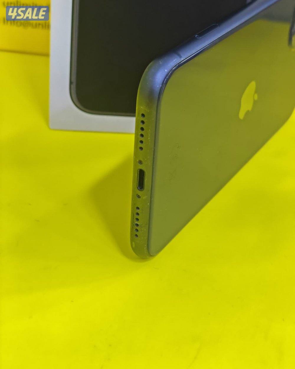 ايفون 11 – 128 جيجا – أسود – نسبة البطارية 78% iPhone 11 128GB Black1