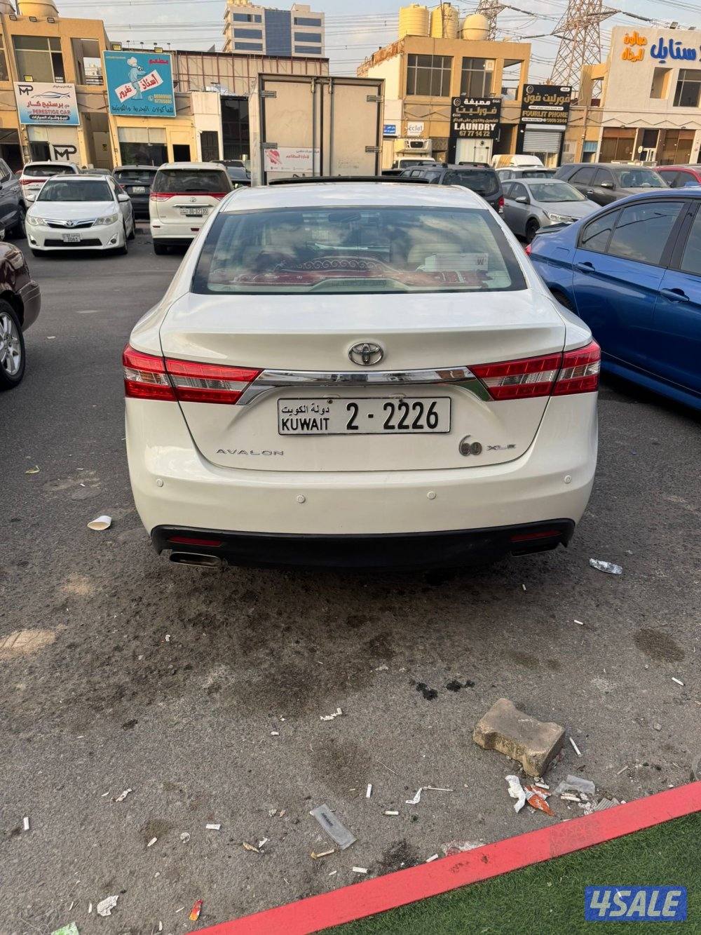 تويوتا افالون موديل  2014 شرط الفحص ماشي 3775