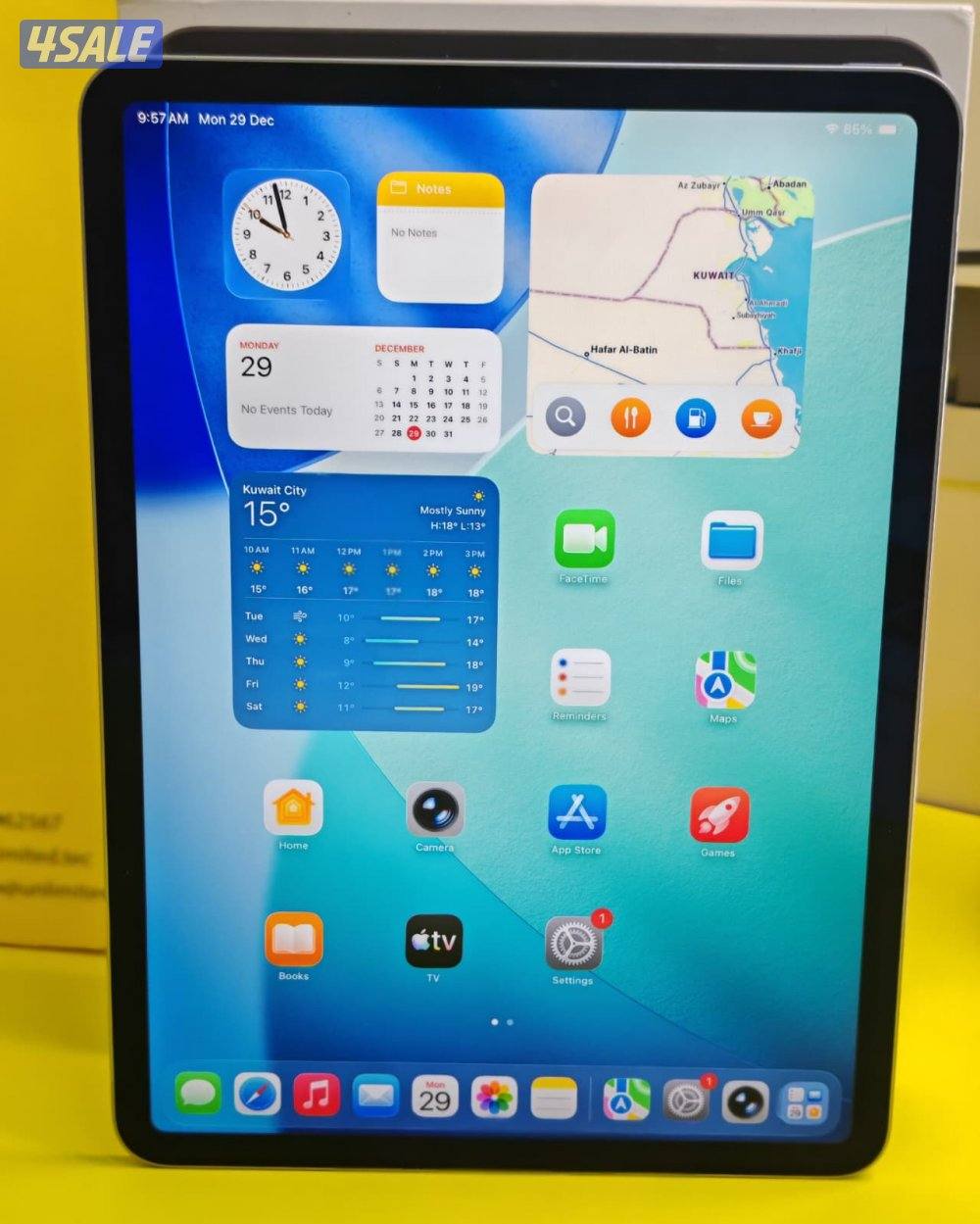 ايباد برو 11 انش – الجيل الرابع – رمادي فلكي – (MNXD3LL/A) iPad Pro 117