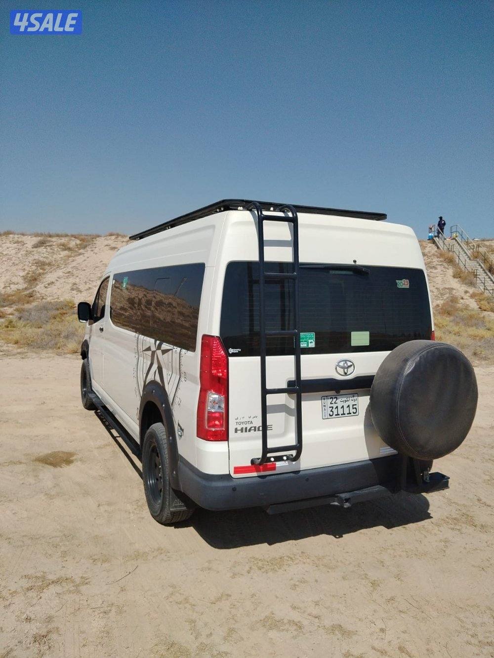 تيوتا هياس موديل 23 ماشى 17 الف صبغ الوكاله حاله ممتازة3