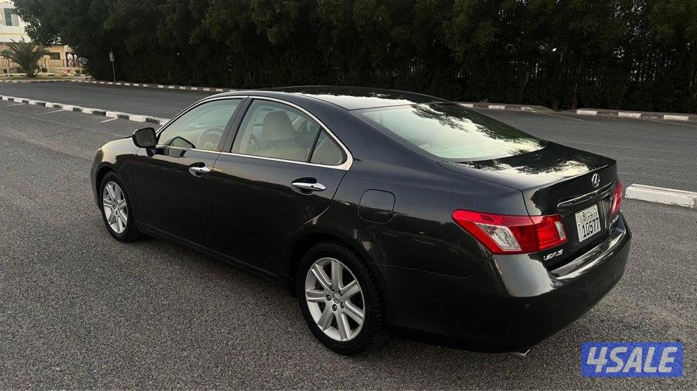 لكزس ES350 مديل 2008 بحالة نظيفه وكاله الكويت الساير4