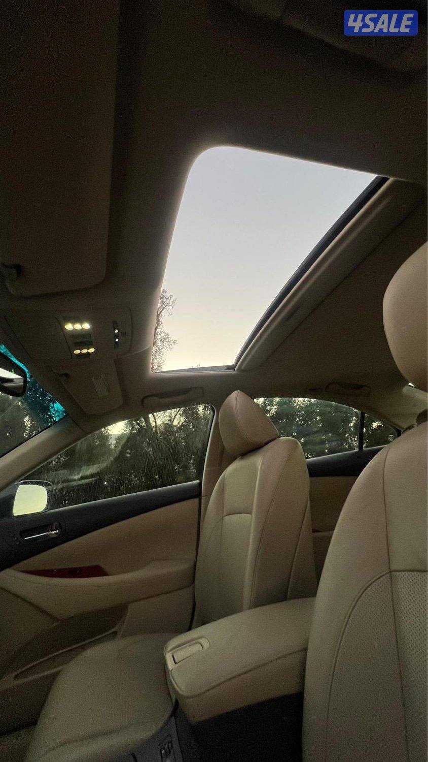 لكزس ES350 مديل 2008 بحالة نظيفه وكاله الكويت الساير13