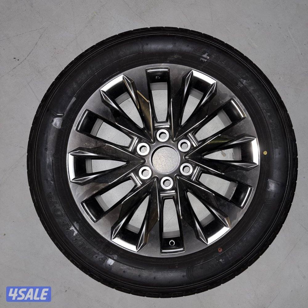 جديد: 5 رنقات واطارات حجم 20 لاند كروزر Aero S0