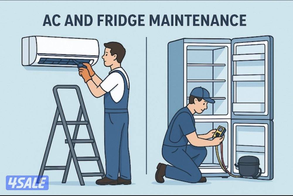 تصليح ثلاجات و غسالات4