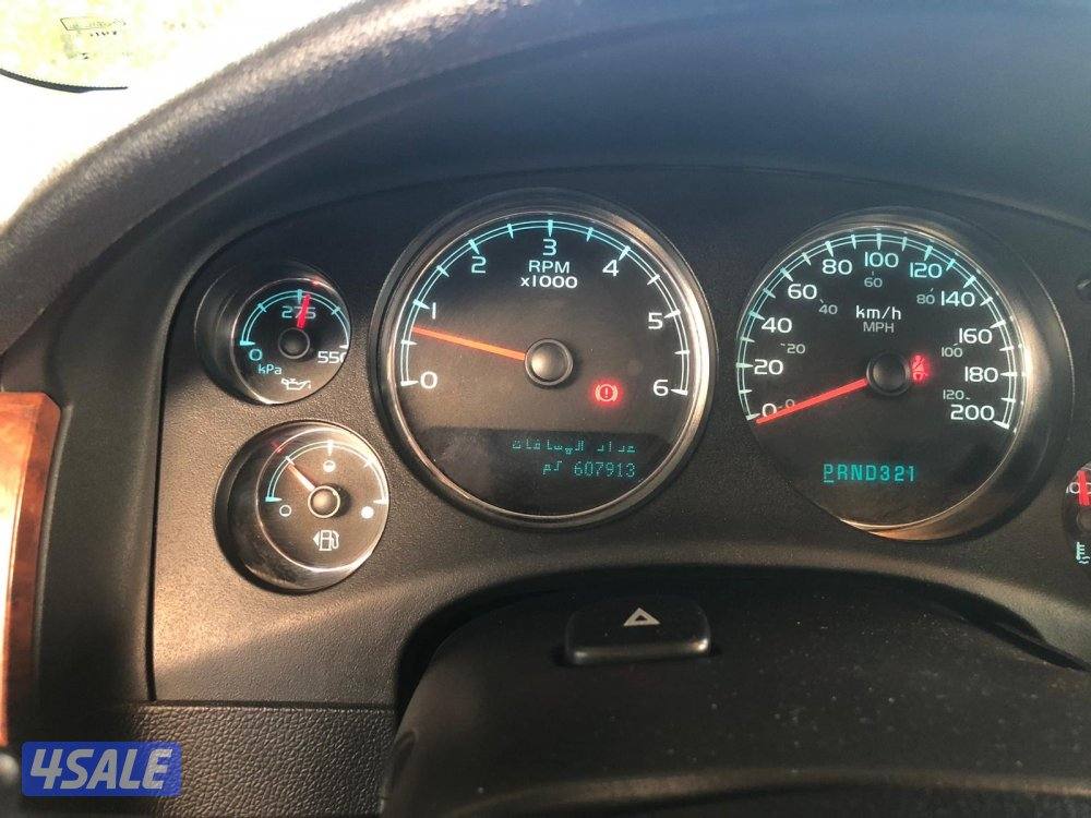 تاهو ٢٠٠٨ شرط الفحص ماشي ٦٠٠ الف مصبوغ بالكامل6