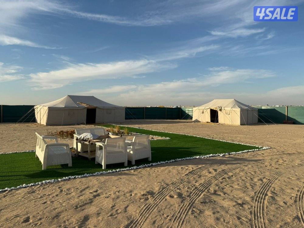 للبيع مخيم نظيف ومرتب عوائل4