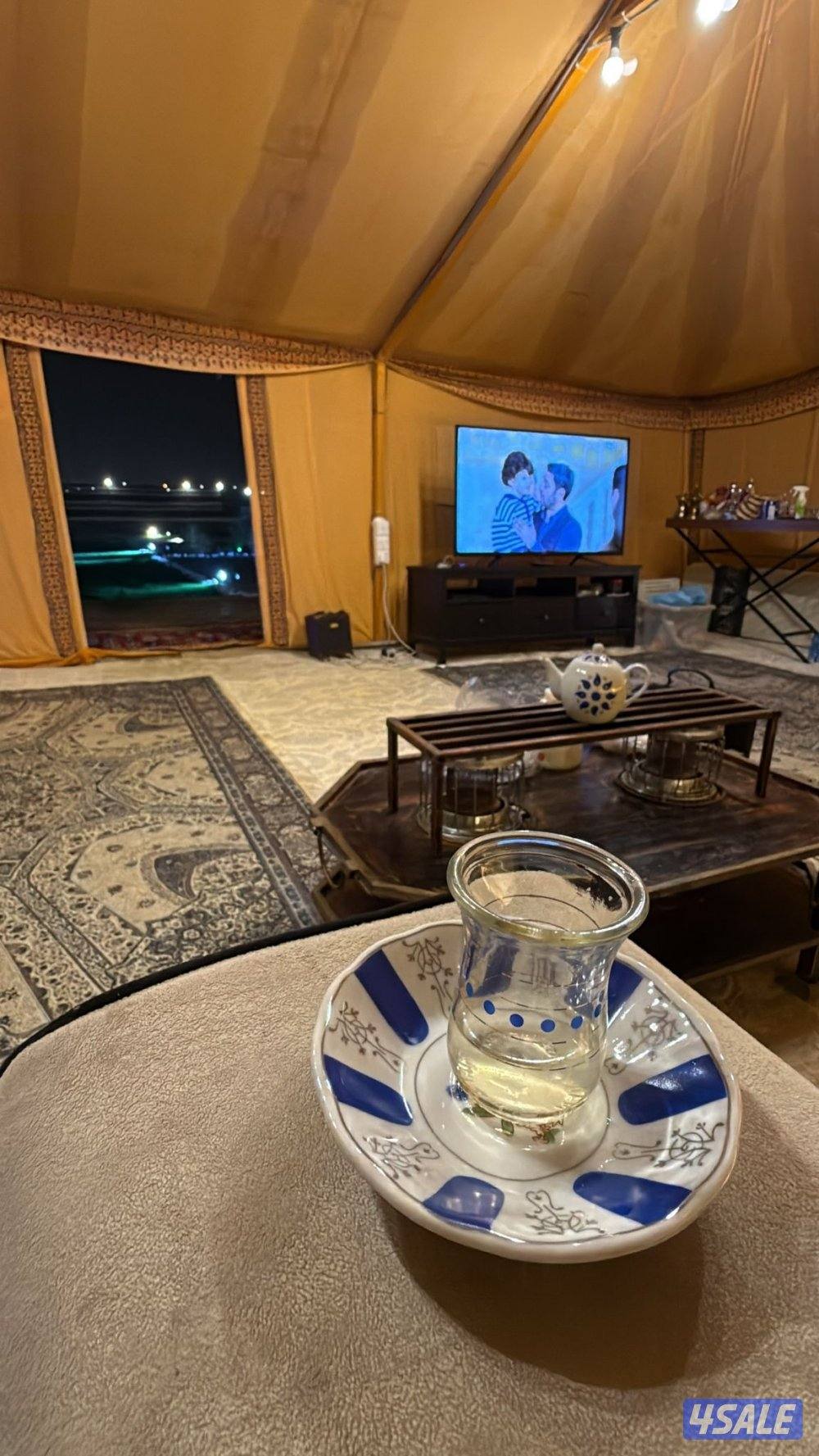 للبيع مخيم نظيف ومرتب عوائل5